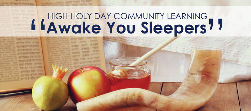 Banner Image for High Holy Days Community Learning 