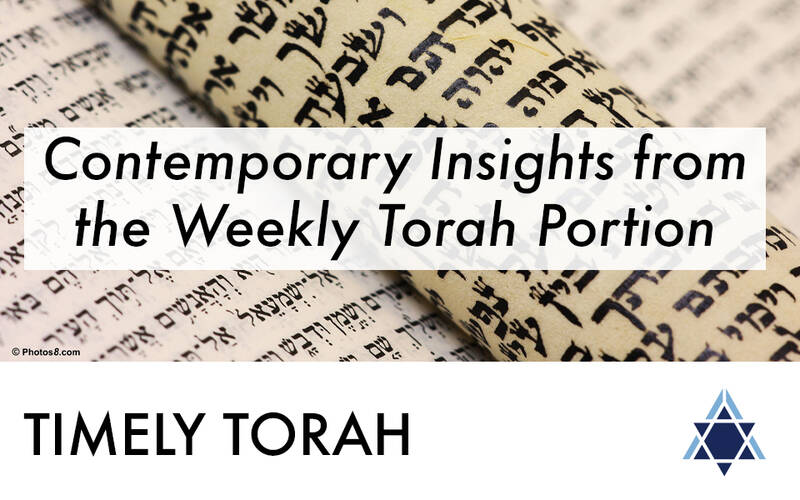 Banner Image for Timely Torah: Insights from the Weekly Torah Portion