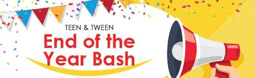 Banner Image for Teen and Tween End of Year Bash
