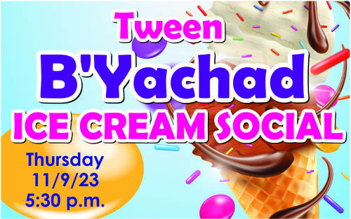 Banner Image for Tween B'Yachad Ice Cream Social
