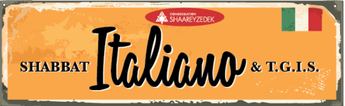 Banner Image for Shabbat Italiano 
