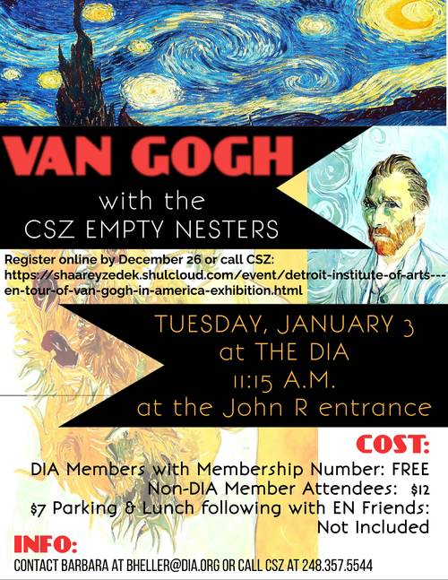 Banner Image for Detroit Institute of Arts - EN tour of Van Gogh in America Exhibition 